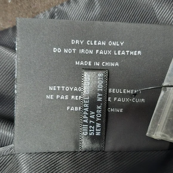 Marc New York Long Wool Blend Moto Single Breasted Overcoat in Olive - Picture 9 of 10